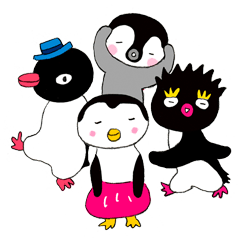 [LINEスタンプ] ぺんぎんハート