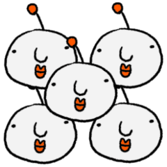 [LINEスタンプ] きもかわ「ポズン」4