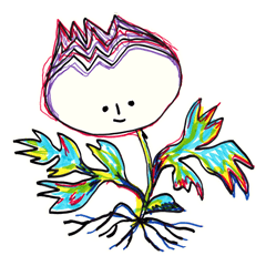 [LINEスタンプ] 私の庭の花