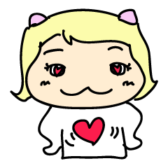 [LINEスタンプ] にゃこやかちゃんの画像（メイン）