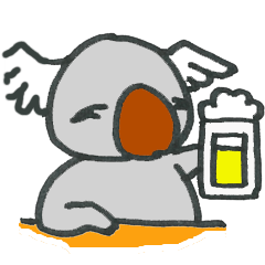 [LINEスタンプ] はねコアラの画像（メイン）