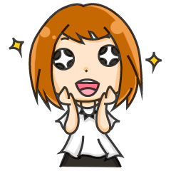 [LINEスタンプ] Putt-Putt and JiuJiu (girl's mood)