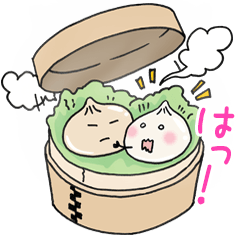 [LINEスタンプ] 熱々のショーロンポーちゃん♡