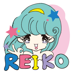 [LINEスタンプ] 美少女戦士REIKO〜敬語しか使わなくてよ