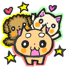 [LINEスタンプ] DOG！ COME ON！の画像（メイン）