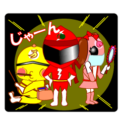 [LINEスタンプ] 特撮ヒーロー スタンプ