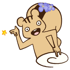 [LINEスタンプ] 花力高め！どうぶつスタンプ