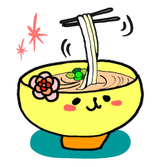 [LINEスタンプ] うどん子ちゃん。