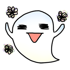 [LINEスタンプ] Boolyn: The Cute Ghost