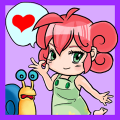 [LINEスタンプ] Kocho and Lambo