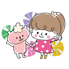 [LINEスタンプ] ショコラとホイップの画像（メイン）