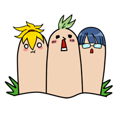 [LINEスタンプ] WangWang＆Gophers Brothers