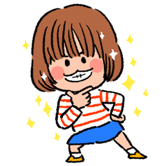 [LINEスタンプ] 少女の日常！