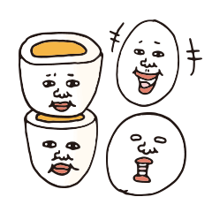 [LINEスタンプ] 鹿児島弁たまご