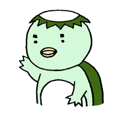 [LINEスタンプ] かっぱちゃん