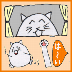 [LINEスタンプ] たまごネコ