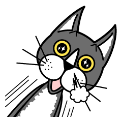 [LINEスタンプ] げんきねこ