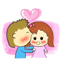 [LINEスタンプ] カップルスタンプ（彼氏用）