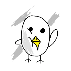 [LINEスタンプ] ニワトリになりかけのひよこ