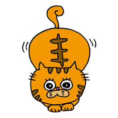[LINEスタンプ] 茶トラのねこちゃま。の画像（メイン）