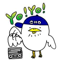 [LINEスタンプ] MC チェケラッ鳥の画像（メイン）