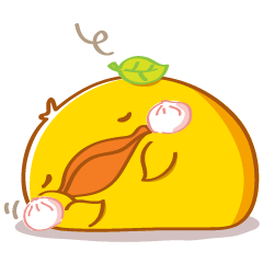 [LINEスタンプ] PEDPAO, The happiness duck 2