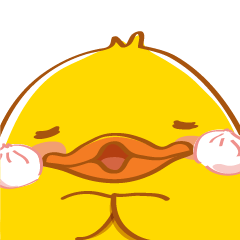 [LINEスタンプ] PEDPAO, The happiness duck 3