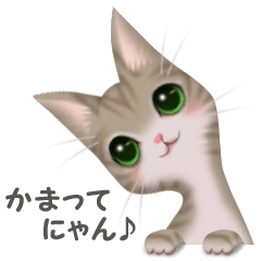 [LINEスタンプ] ねこ語の画像（メイン）