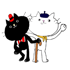 [LINEスタンプ] 敬語でしゃべるねこ