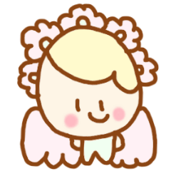 [LINEスタンプ] ポノポノ天使ちゃんきほんのイラストセットの画像（メイン）