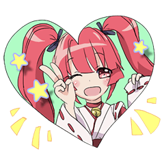 [LINEスタンプ] ざくろちゃんの画像（メイン）