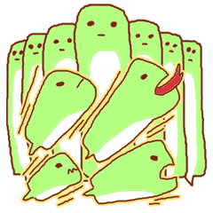 [LINEスタンプ] フキダシヘビ