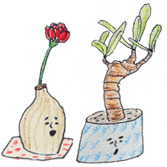 [LINEスタンプ] 植物さんとエトセトラの画像（メイン）