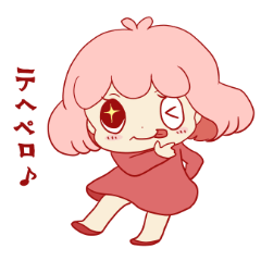 [LINEスタンプ] 陽気なジャスミンちゃんの画像（メイン）