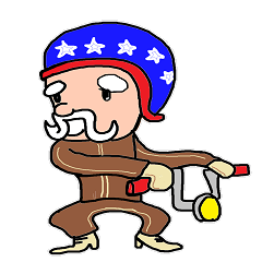 [LINEスタンプ] わしは、アメリカンの画像（メイン）