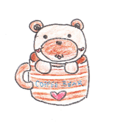 [LINEスタンプ] Coffe Bear - Cobe