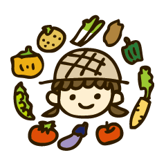 [LINEスタンプ] 農業女子