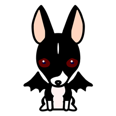 [LINEスタンプ] 悪魔犬フィア
