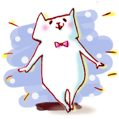 [LINEスタンプ] 白ねこコマルの日常。2の画像（メイン）