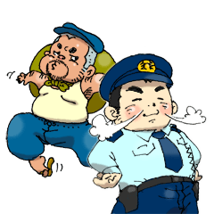 [LINEスタンプ] 警ドロ