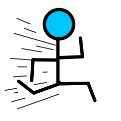 [LINEスタンプ] 簡潔棒人間