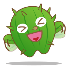 [LINEスタンプ] Christopher, the cactusの画像（メイン）