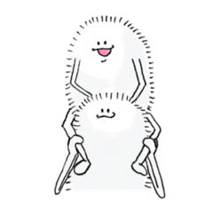 [LINEスタンプ] こっとんもふこ