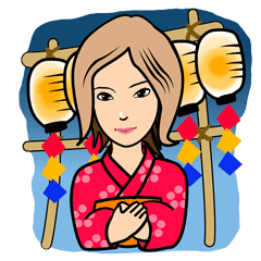 [LINEスタンプ] ゆうこちゃん