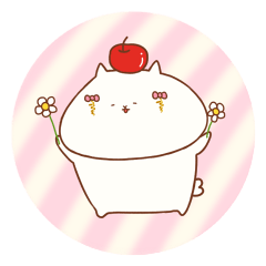 [LINEスタンプ] ねこロールちゃんの画像（メイン）