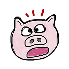 [LINEスタンプ] びっくり顔スタンプ【動物編】の画像（メイン）