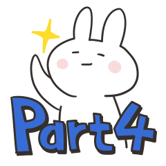 [LINEスタンプ] うさぎ的なスタンプ4