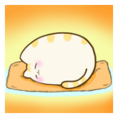 [LINEスタンプ] ユルっとにゃんこ