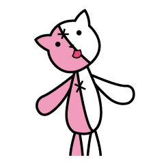 [LINEスタンプ] ぬいねこ