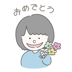[LINEスタンプ] まるがおちゃん◎